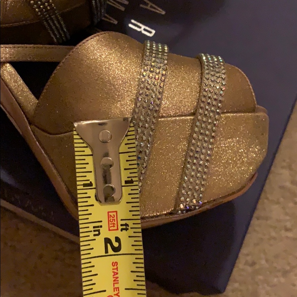 NEW Stuart Weitzman Jazziest Platform Heels - Picture 5 of 8